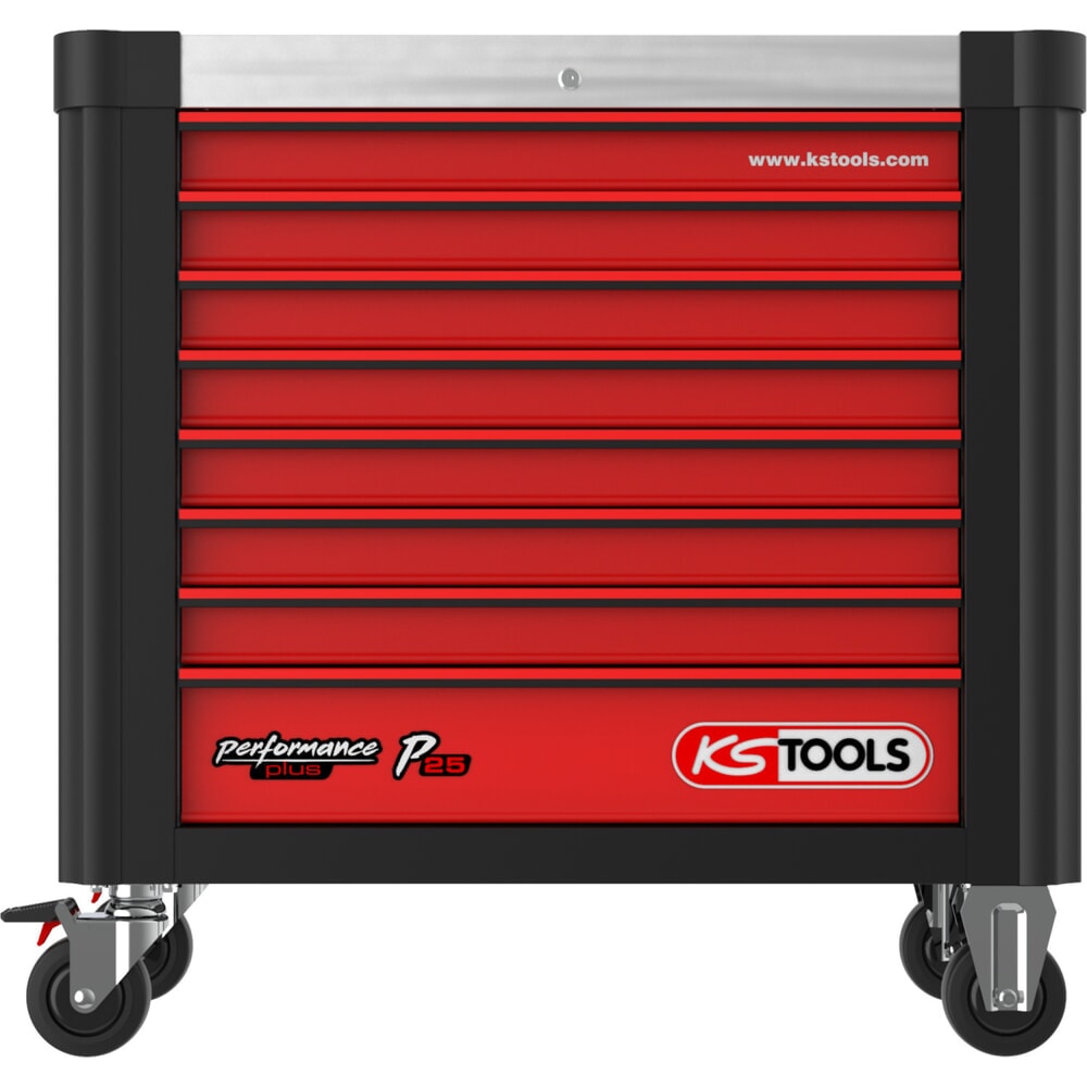 KS TOOLS Performanceplus Werkstattwagen-Satz P25 mit 564 Werkzeugen für 8 Schubladen Produktabbildung Nr. 2: KS TOOLS Performanceplus Werkstattwagen-Satz P25 mit 564 Werkzeugen für 8 Schubladen