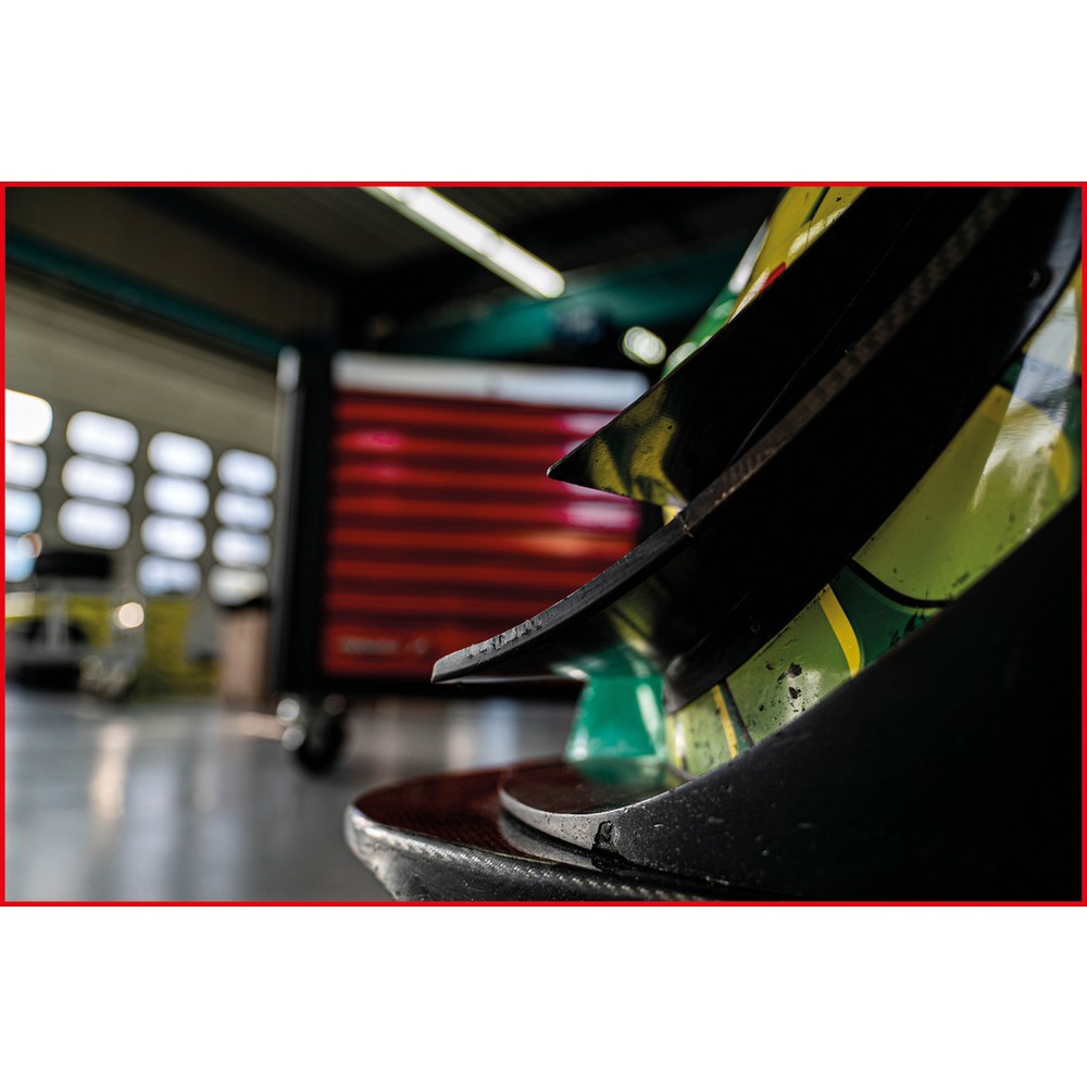 Produktabbildung Nr. 5: KS TOOLS PERFORMANCEplus P30 SCHWARZ/ROT Werkstattwagen mit 8 Schubladen