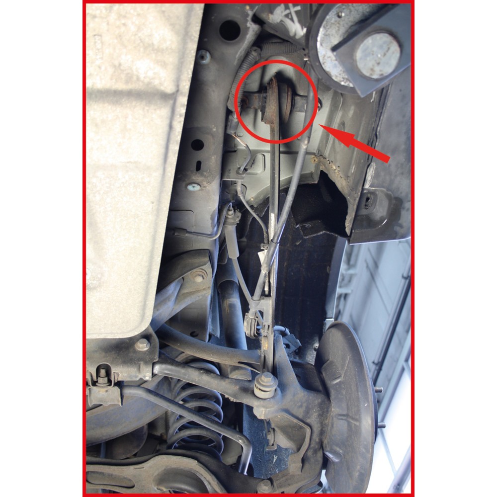 Produktabbildung Nr. 6: KS TOOLS Querlenkerbuchsen-Satz, hinten für Ford / Mazda / Volvo, 4-tlg
