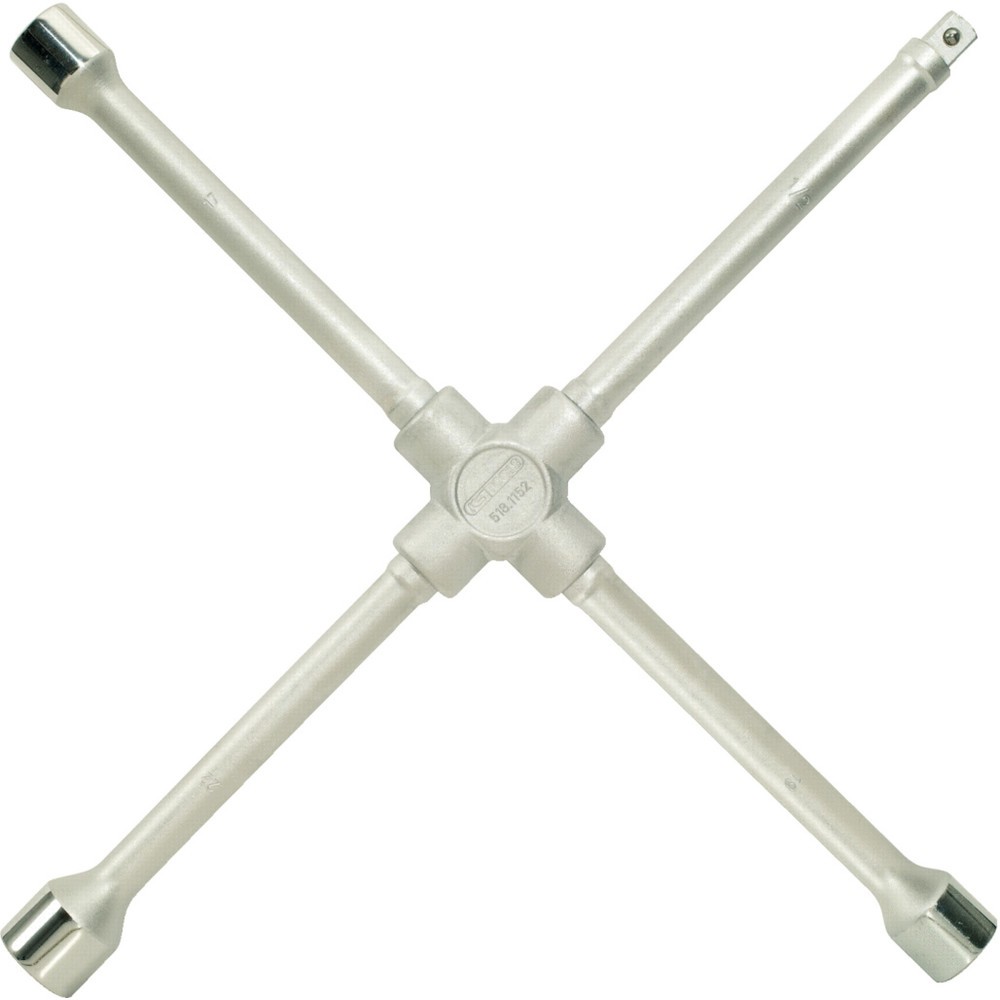Produktabbildung: KS TOOLS Kreuzschlüssel für PKW, 13/16"x17x19x22mm