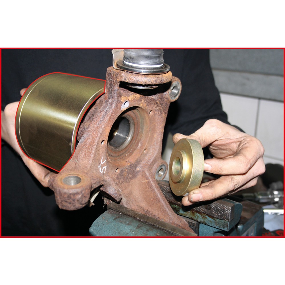 Produktabbildung Nr. 2: KS TOOLS Radlager-Satz, vorne für Citroën / Fiat / Peugeot, 8-tlg