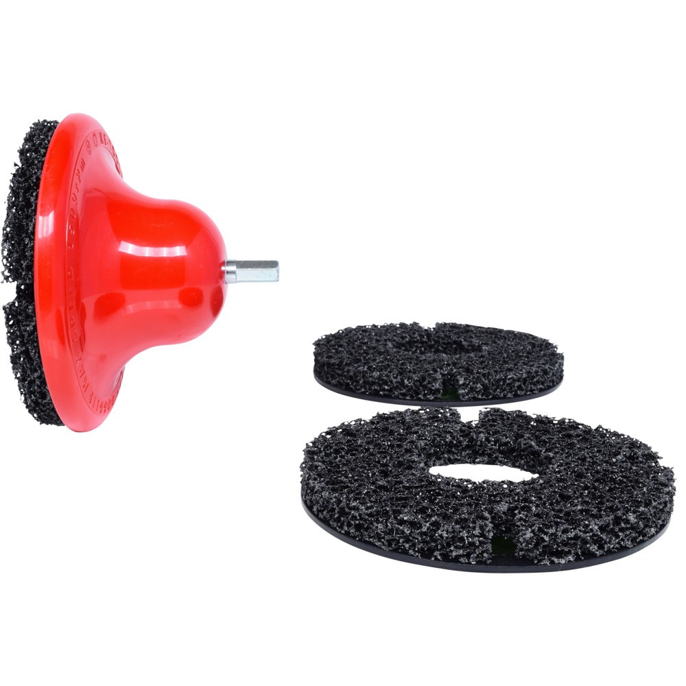 Produktabbildung Nr. 9: KS TOOLS Radnabenschleifer-Satz Ø 160 mm, Innen-Ø 60 mm, 4-tlg