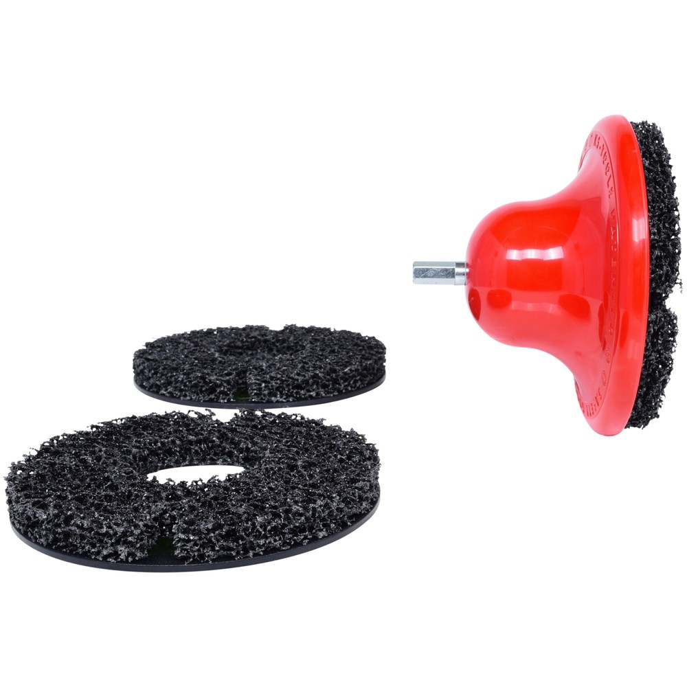 Produktabbildung Nr. 11: KS TOOLS Radnabenschleifer-Satz Ø 160 mm, Innen-Ø 60 mm, 4-tlg