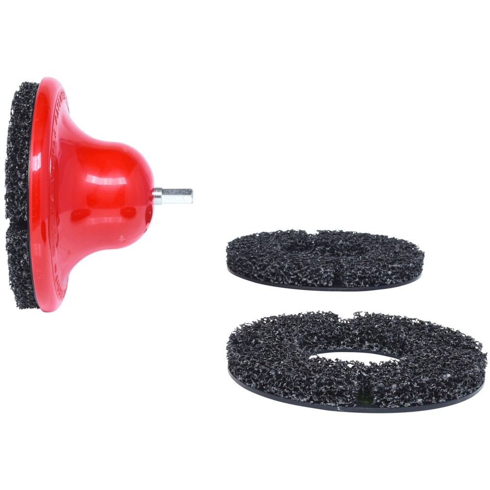 Produktabbildung Nr. 7: KS TOOLS Radnabenschleifer-Satz Ø 160 mm, Innen-Ø 75 mm, 4-tlg