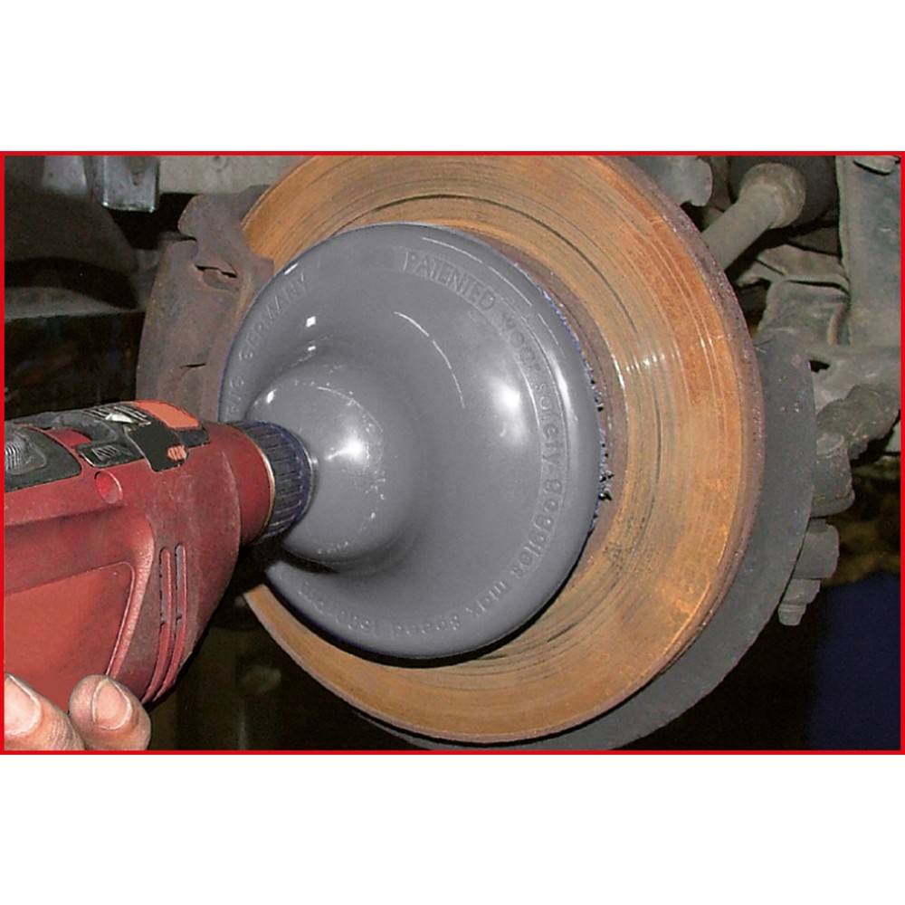 Produktabbildung Nr. 2: KS TOOLS Radnabenschleifer-Satz Ø 200 mm, Innen-Ø 85 mm, 3-tlg