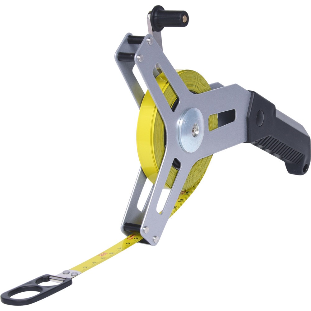 Produktabbildung Nr. 7: KS TOOLS Rahmenbandmaß mit gelbem Stahlband, 20m