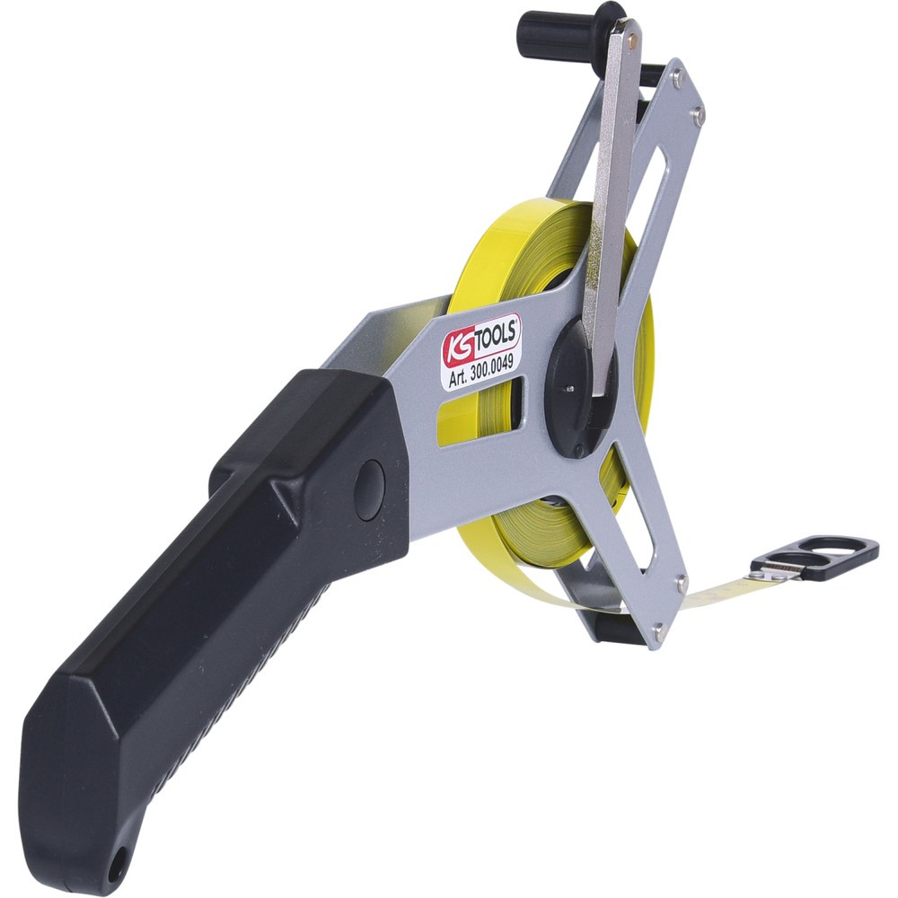 Produktabbildung Nr. 9: KS TOOLS Rahmenbandmaß mit gelbem Stahlband, 20m