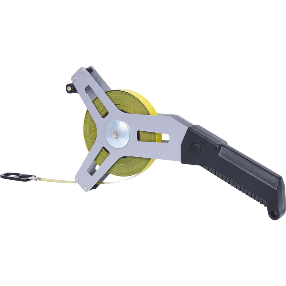 Produktabbildung Nr. 8: KS TOOLS Rahmenbandmaß mit gelbem Stahlband, 30m