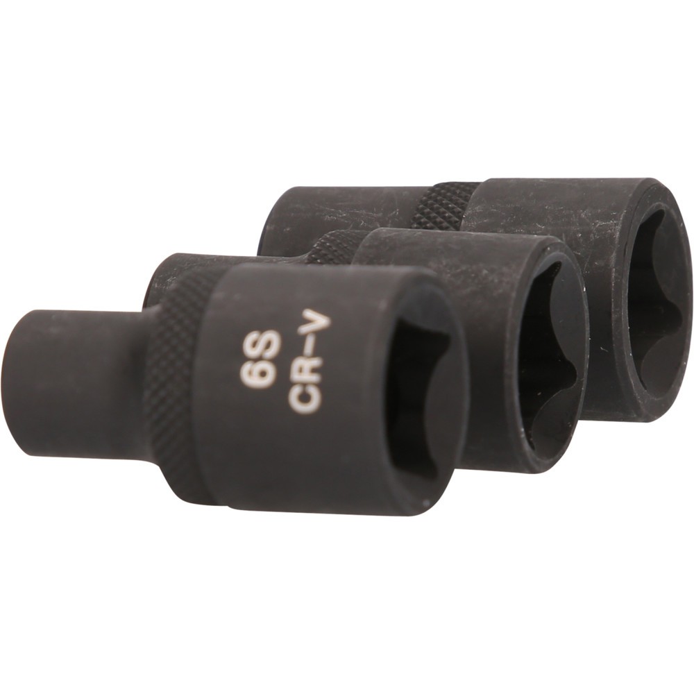 Produktabbildung Nr. 3: KS TOOLS 1/2" RIBE®-Kraft-Stecknuss-Satz, kurz, 3-tlg