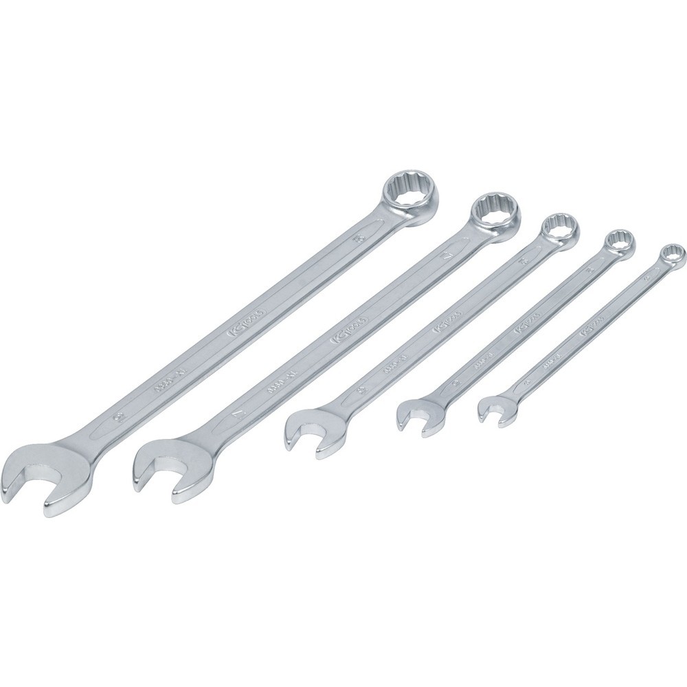 Produktabbildung Nr. 2: KS TOOLS Ringmaulschlüssel-Satz, extra lang, 5-tlg 8-19mm