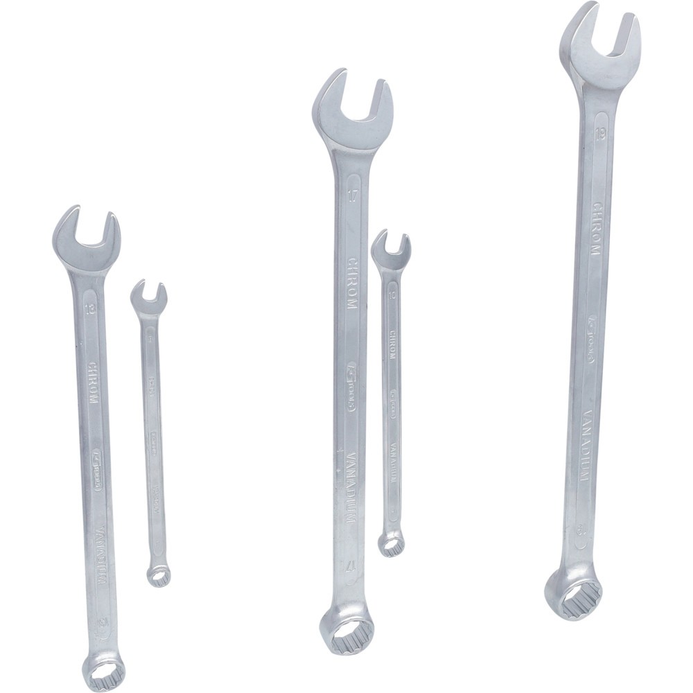 Produktabbildung Nr. 4: KS TOOLS Ringmaulschlüssel-Satz, extra lang, 5-tlg 8-19mm