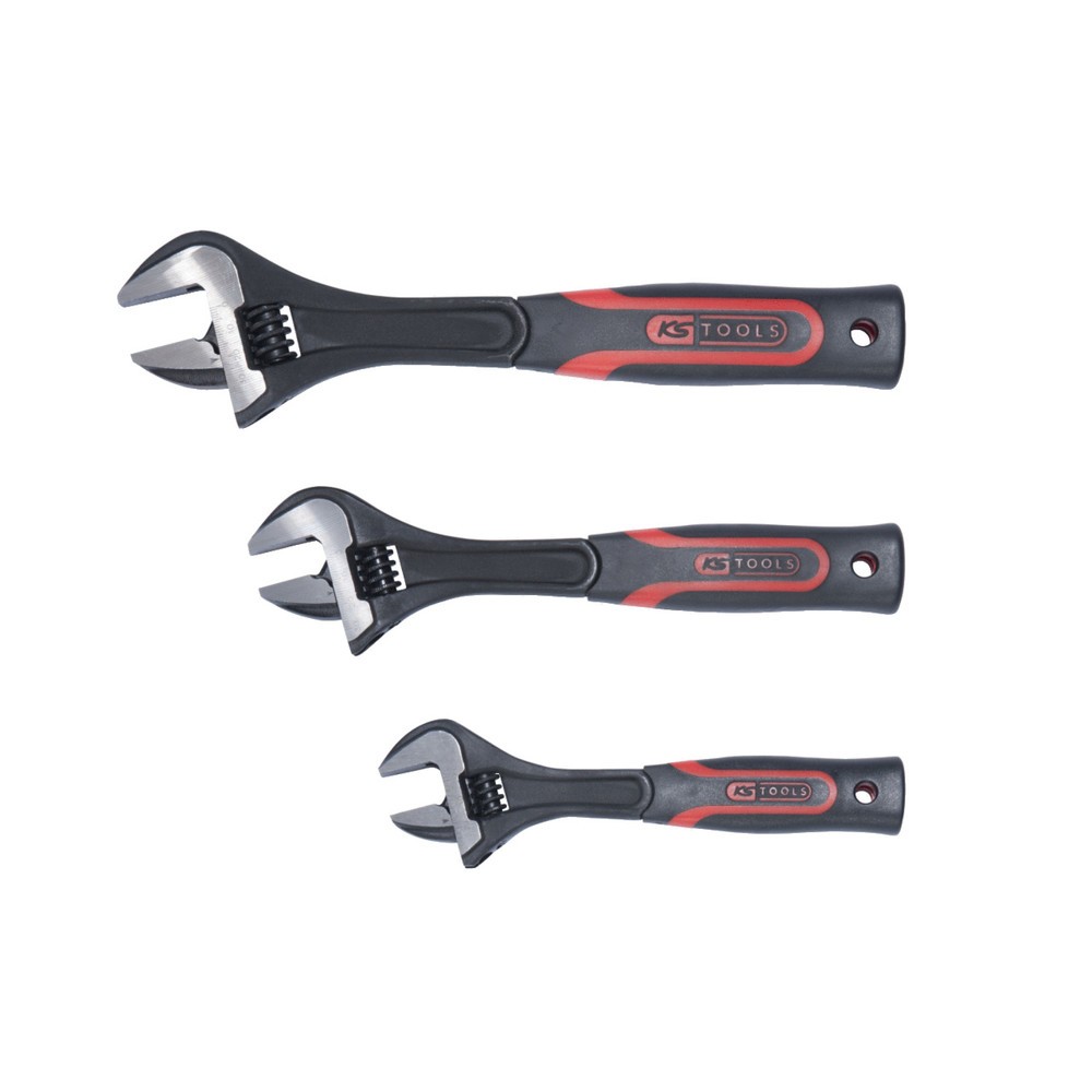 KS TOOLS Rollgabelschlüssel-Satz 2-Komponentengriff, 3-tlg Produktabbildung: KS TOOLS Rollgabelschlüssel-Satz 2-Komponentengriff, 3-tlg