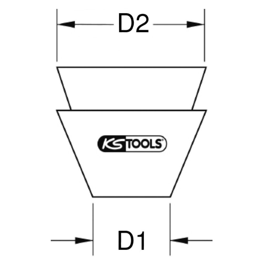 Produktabbildung Nr. 5: KS TOOLS Rundkeil, 8x10mm