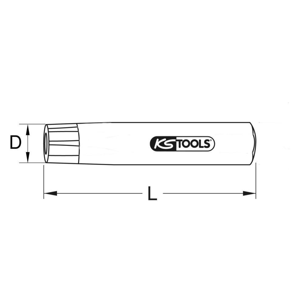 Produktabbildung Nr. 3: KS TOOLS Rundlocheisen, 18mm