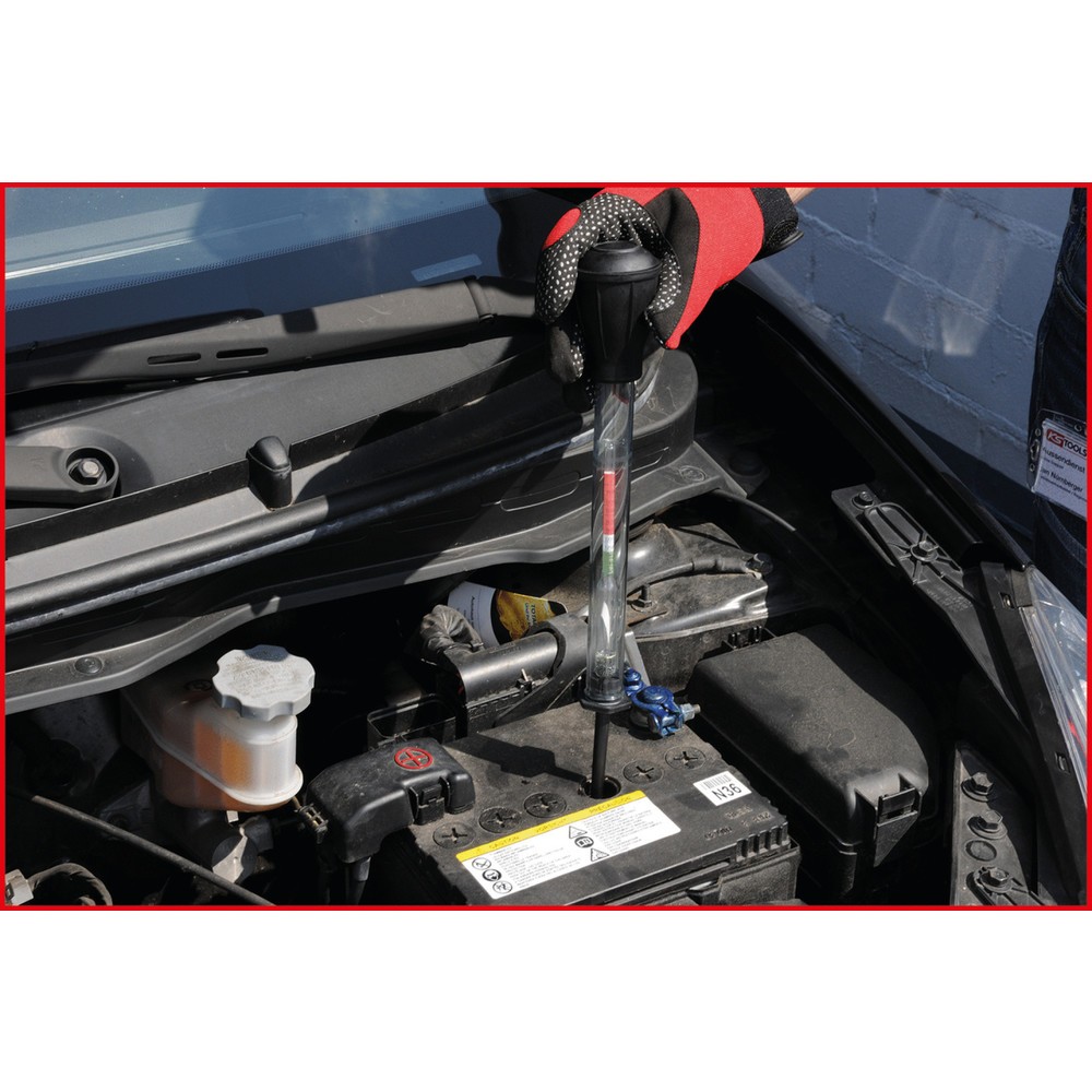 Produktabbildung: KS TOOLS Säureprüfer für Batterieflüssigkeit, 280mm