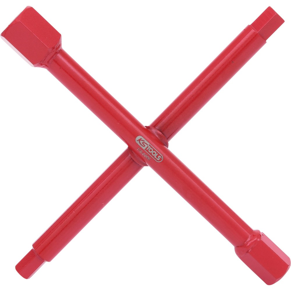 Produktabbildung: KS TOOLS Sanitär-Kreuzschlüssel, 7 Funktionen