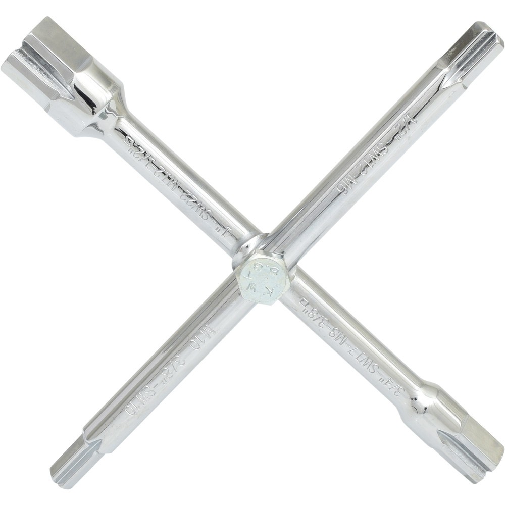 Produktabbildung Nr. 3: KS TOOLS Sanitär-Kreuzschlüssel, 10 Funktionen