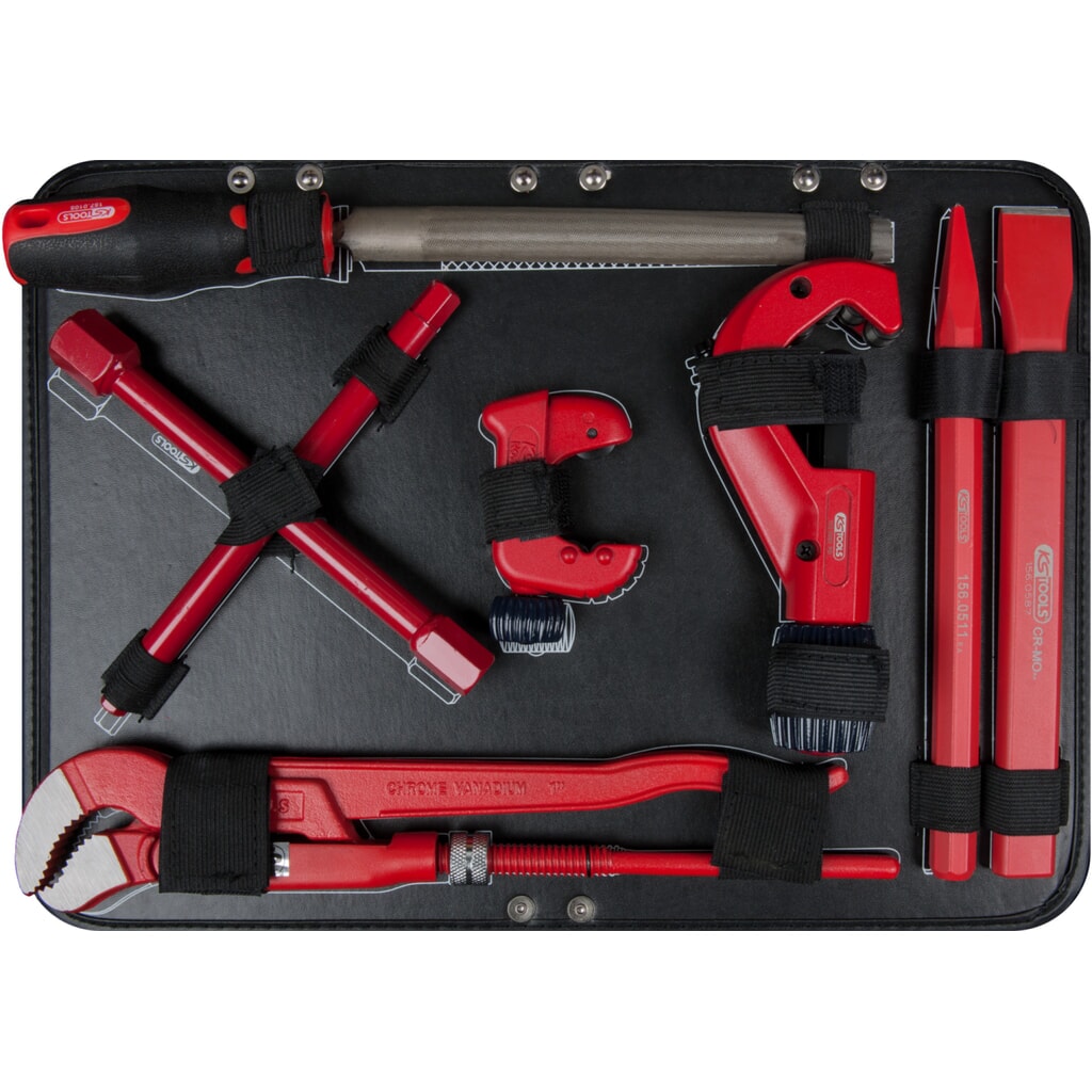 KS TOOLS 1/4"+1/2" Sanitär-Werkzeugkoffer, 95-tlg Produktabbildung Nr. 2: KS TOOLS 1/4"+1/2" Sanitär-Werkzeugkoffer, 95-tlg