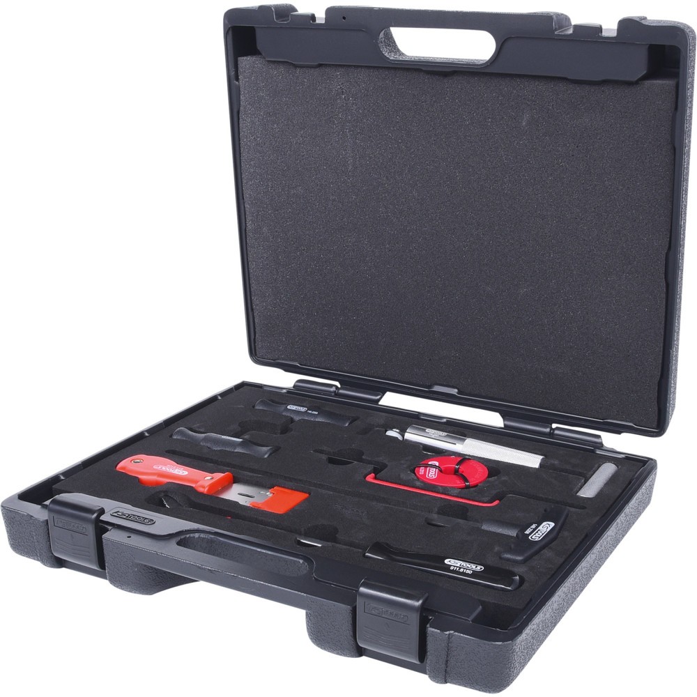 Produktabbildung: KS TOOLS Windschutzscheiben-Demontage-Satz, 8-tlg