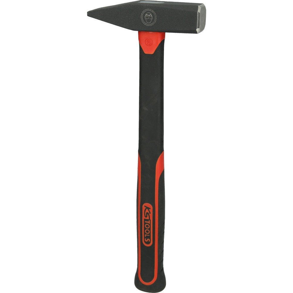 Produktabbildung Nr. 1: KS TOOLS Schlosserhammer mit Fiberglasstiel, 400g