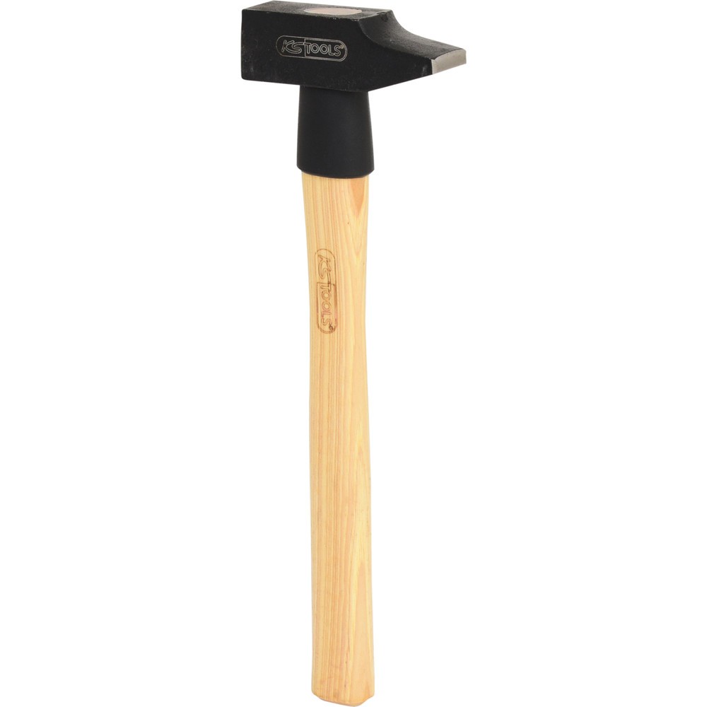 Produktabbildung Nr. 3: KS TOOLS Schlosserhammer, Hickory-Stiel, französische Form, 250g