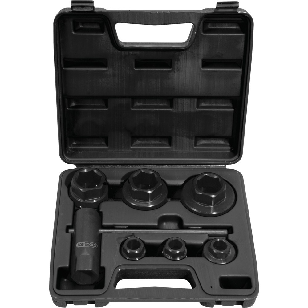Produktabbildung: KS TOOLS Schneideisen-Adapter-Satz, 8-tlg