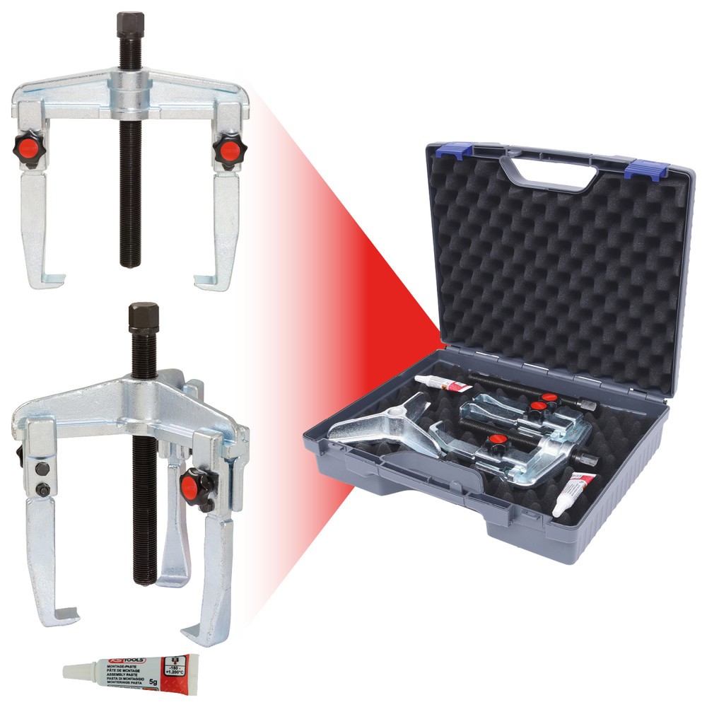 Produktabbildung Nr. 6: KS TOOLS Schnellspann-Universal-Abzieher-Satz, 7-tlg 20-90mm