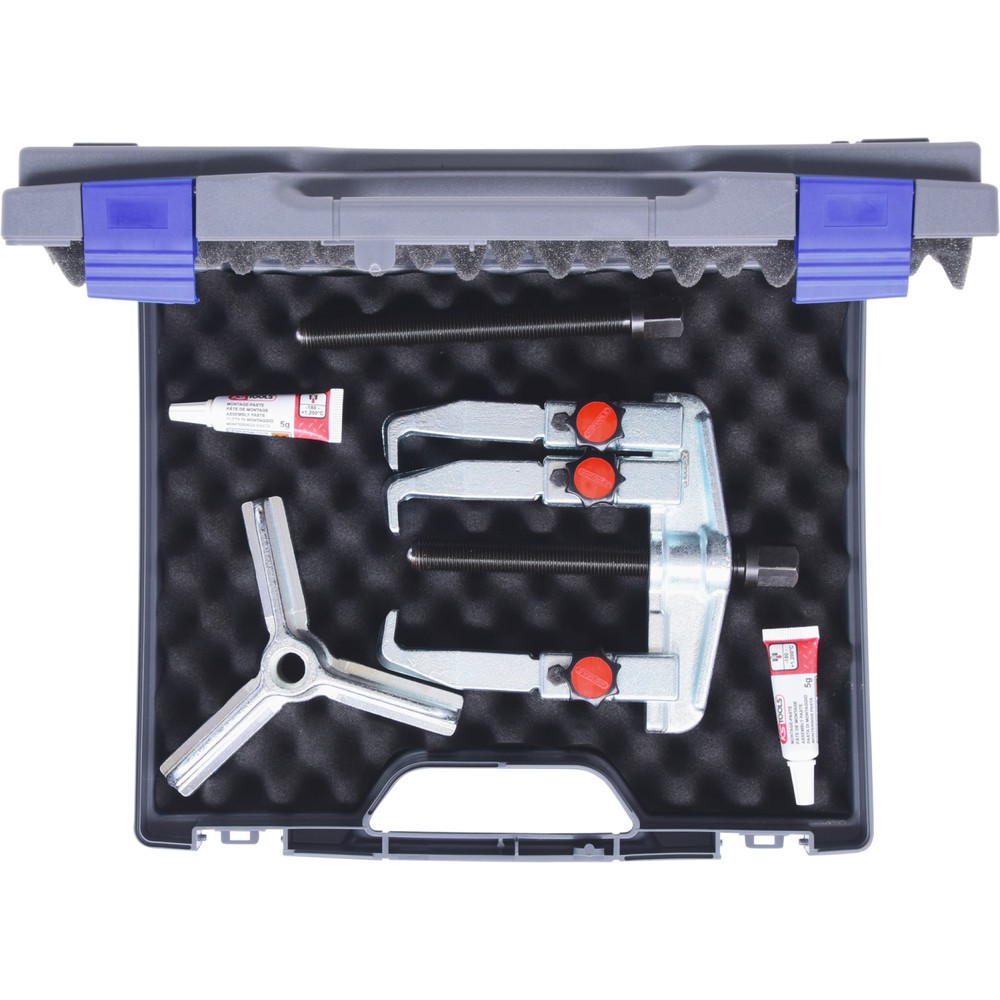 Produktabbildung Nr. 10: KS TOOLS Schnellspann-Universal-Abzieher-Satz, 7-tlg 20-90mm