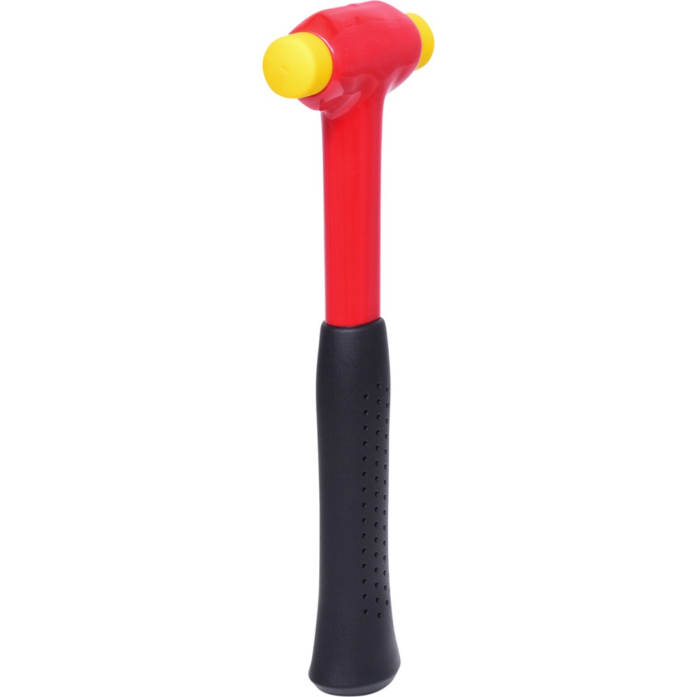 Produktabbildung Nr. 6: KS TOOLS Schonhammer mit Schutzisolierung, Kopf Ø 25mm