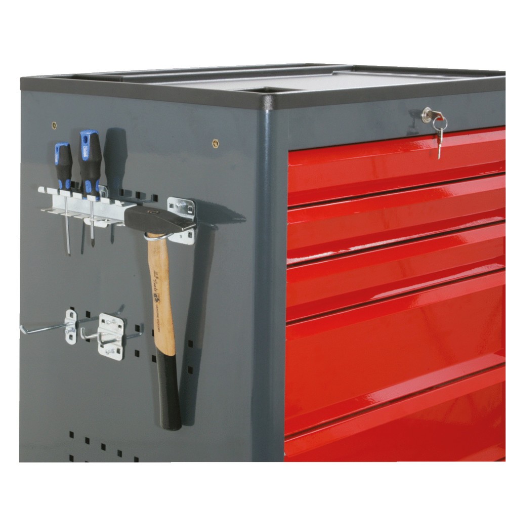 Produktabbildung: KS TOOLS Schraubendreherhalter, 6 Löcher, 150x55mm