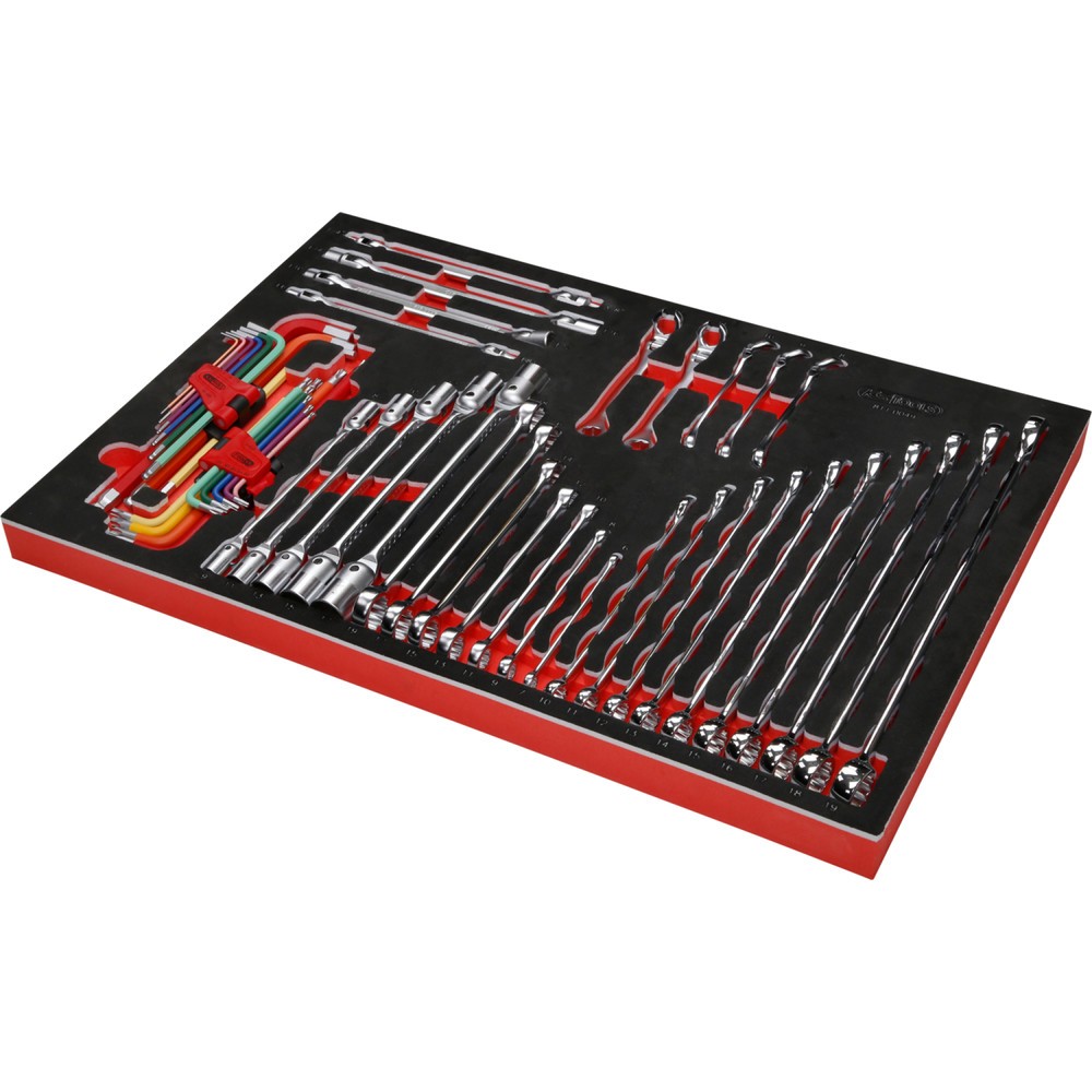 Produktabbildung Nr. 4: KS TOOLS Schraubenschlüssel-Satz in Schaumstoffeinlage, 49-tlg