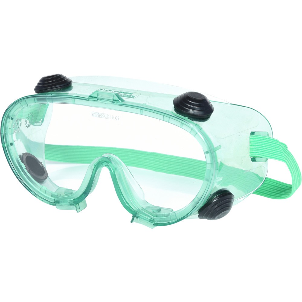 Produktabbildung Nr. 2: KS TOOLS Schutzbrille mit Gummiband-transparent, CE EN 166