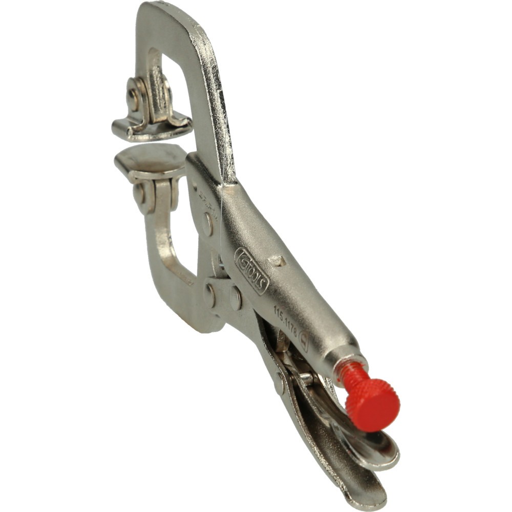 Produktabbildung Nr. 3: KS TOOLS Schweiß-Klammer-Gripzange beweglichen Spannbacken 0-25mm