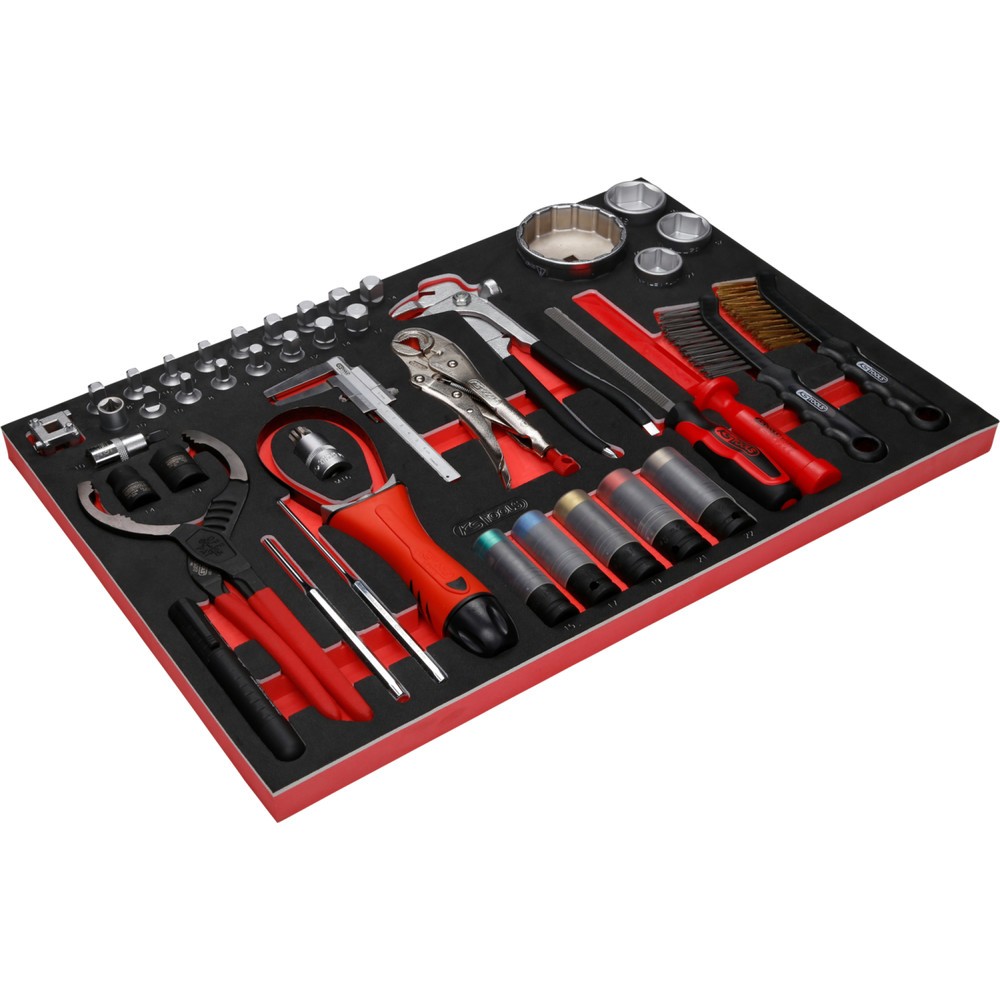 Produktabbildung Nr. 5: KS TOOLS Öl- / und Reifendienst-Satz in Schaumstoffeinlage, 43-tlg