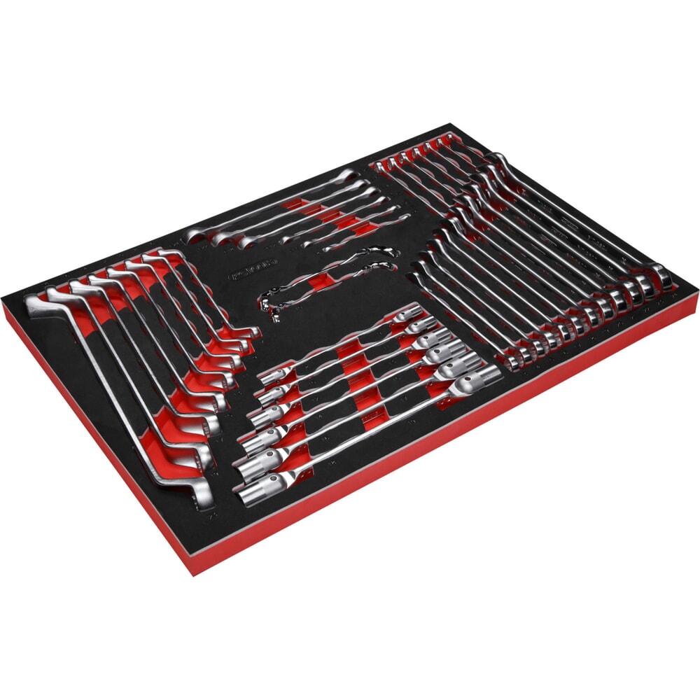 Produktabbildung Nr. 2: KS TOOLS Schraubenschlüssel-Satz in Schaumstoffeinlage, 41-tlg