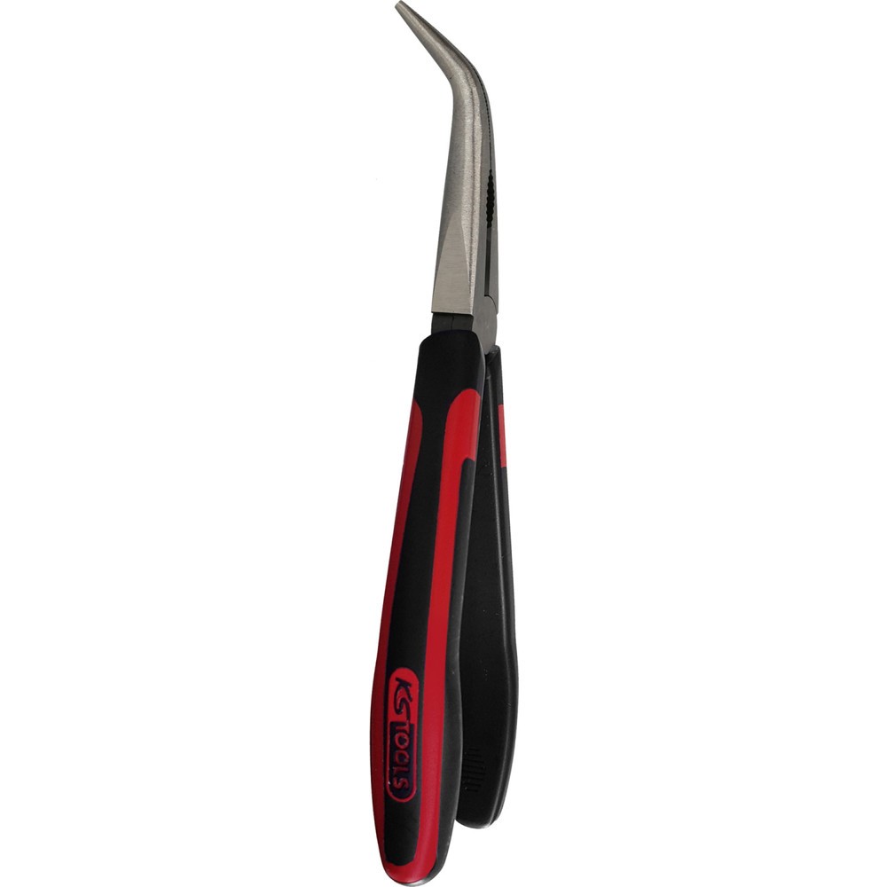 Produktabbildung: KS TOOLS SlimPOWER Flachrundzange, gebogen, 210mm