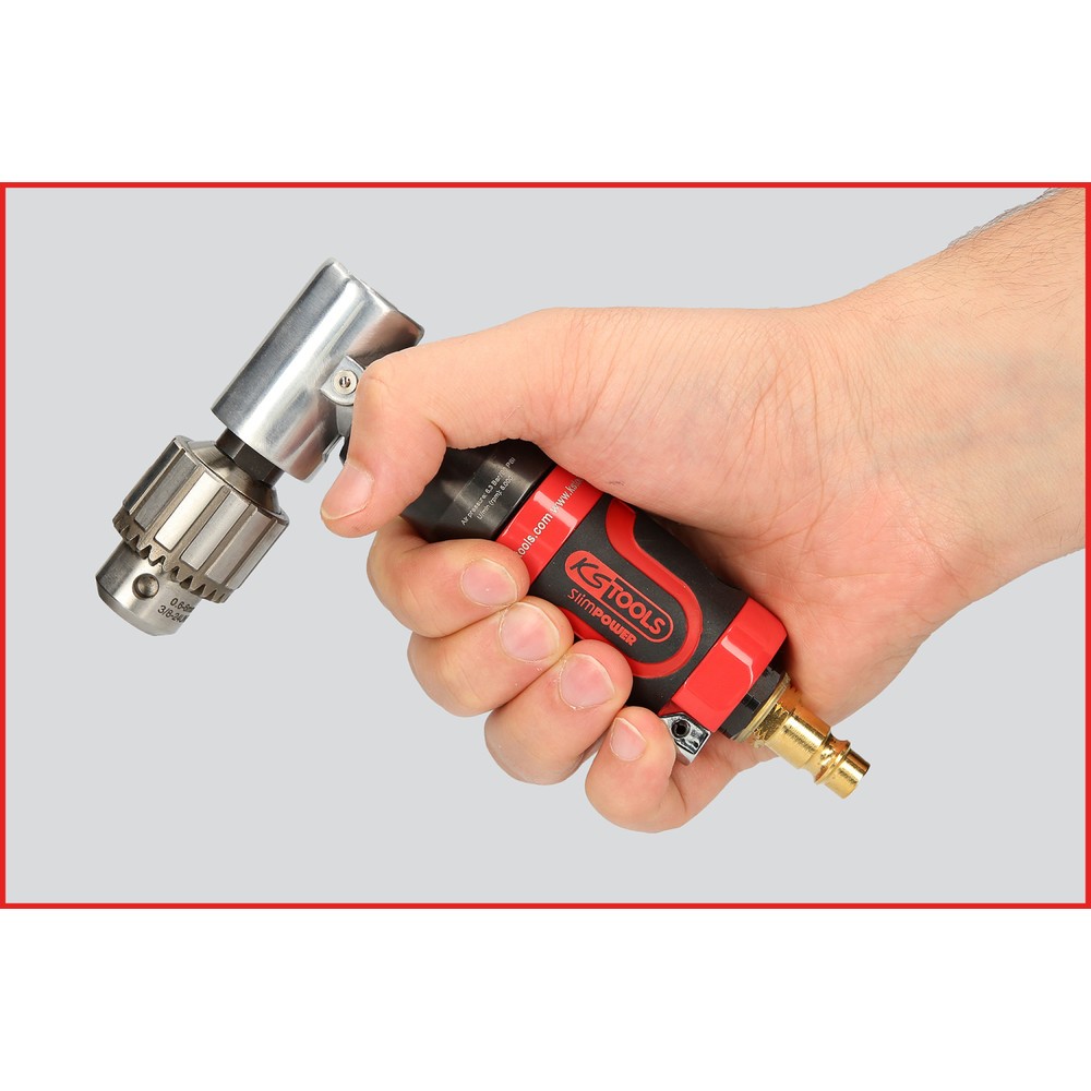 Produktabbildung Nr. 5: KS TOOLS 3/8"SlimPOWER Mini-Druckluft-Winkelbohrmaschine