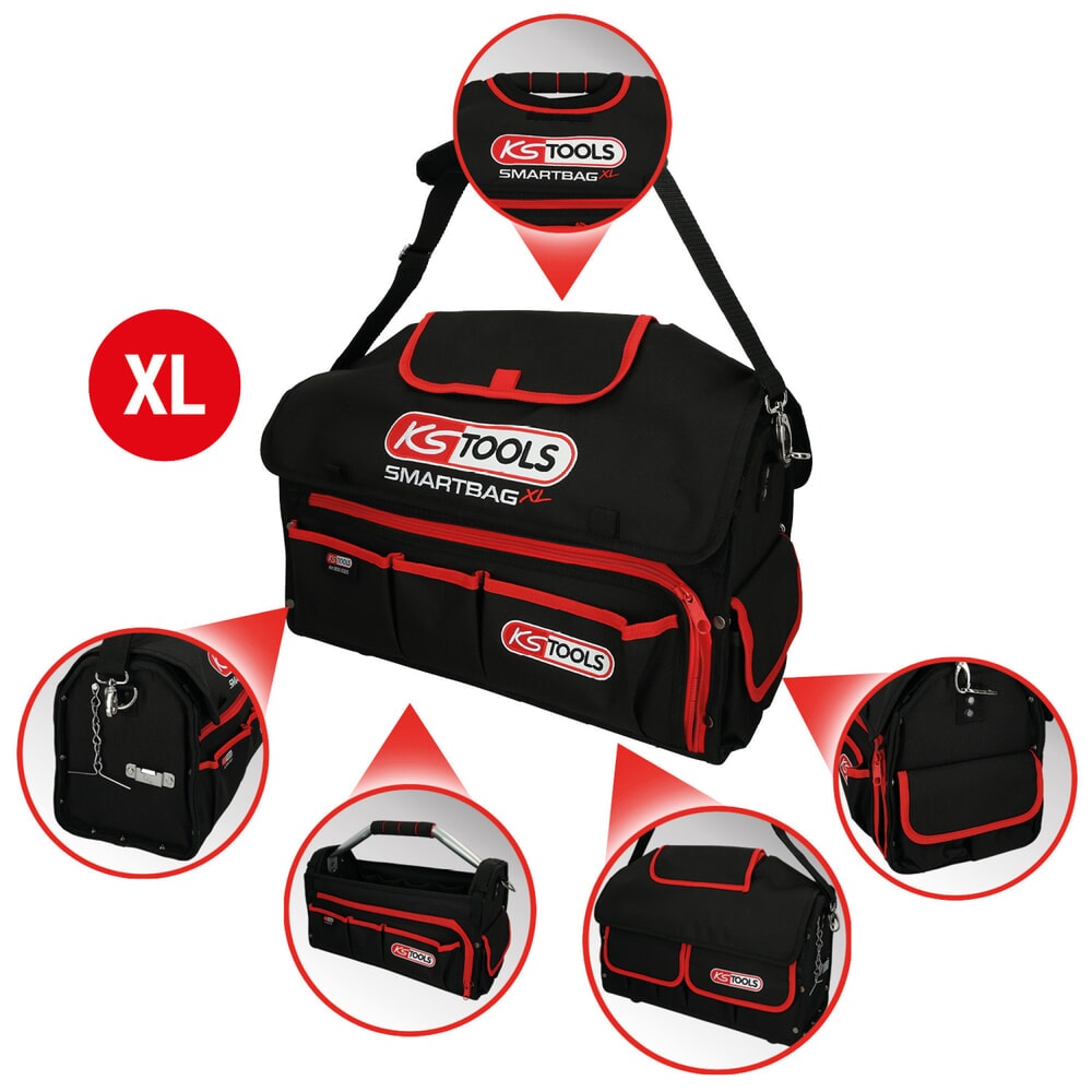 Produktabbildung Nr. 6: KS TOOLS SMARTBAG Universal-Werkzeugtasche XL