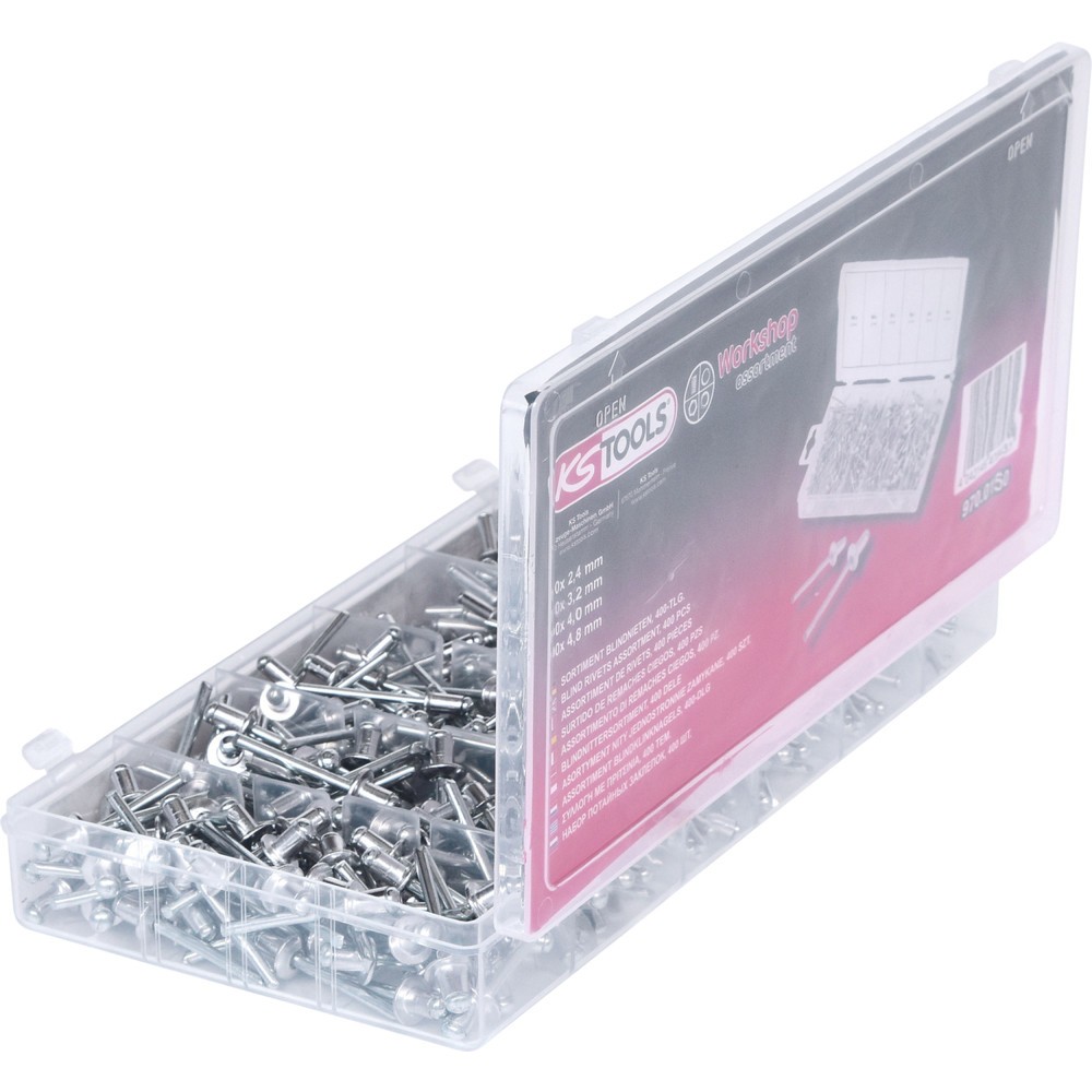 Produktabbildung Nr. 4: KS TOOLS Sortiment Blindnieten, 400-tlg
