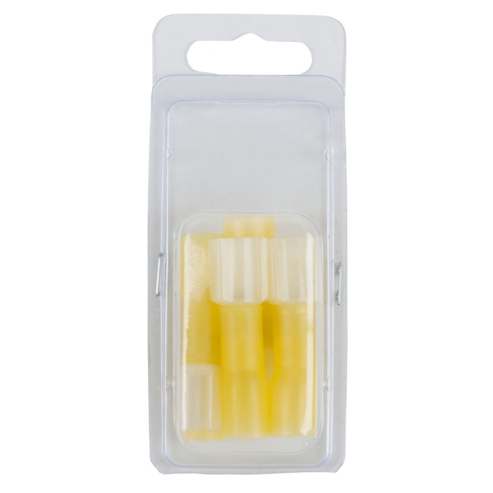 Produktabbildung: KS TOOLS Sortiment isolierter Quetschverbinder, gelb, AWG12-10, 6-tlg Stecker