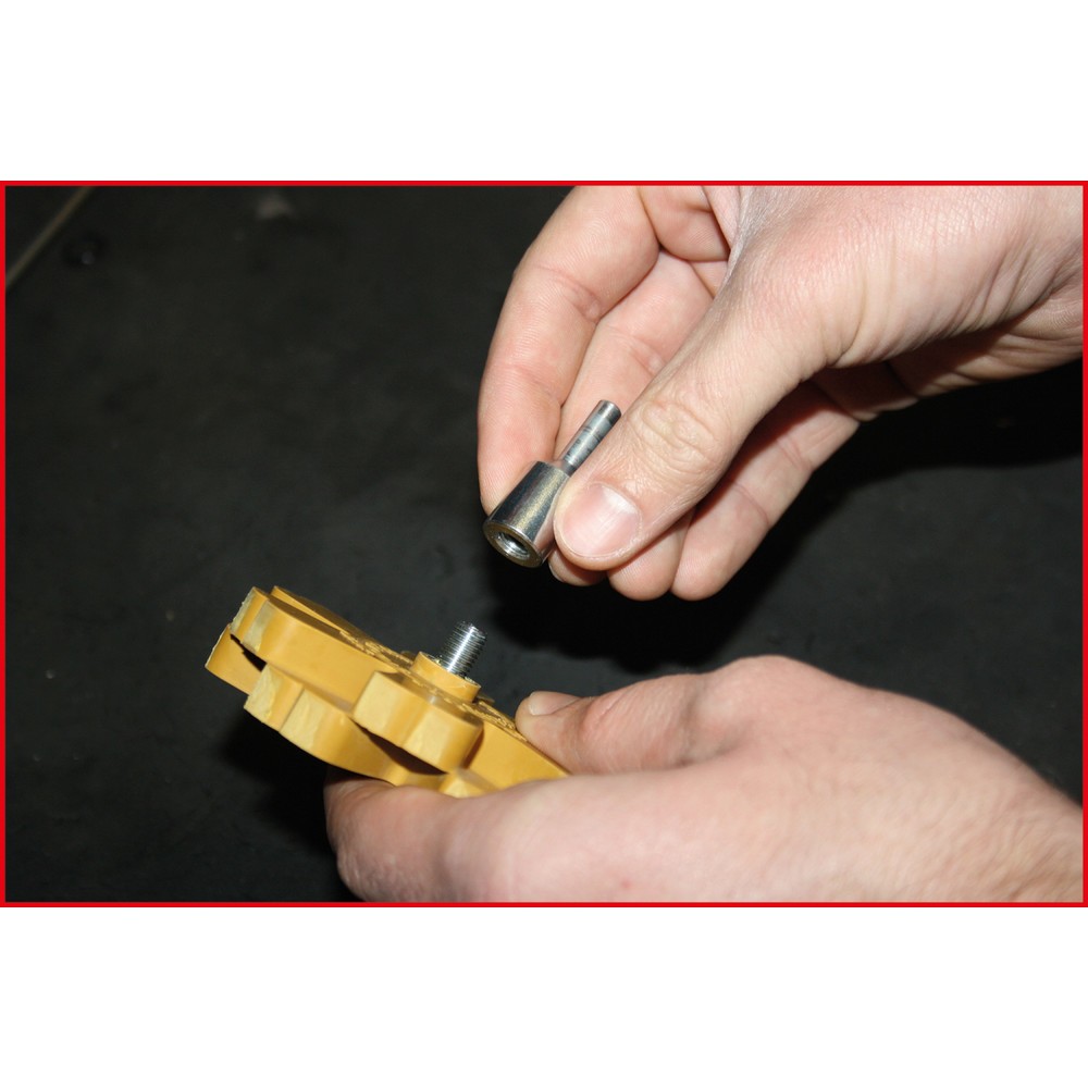 Produktabbildung Nr. 2: KS TOOLS Spanndorn für Folienradierer, 6 mm