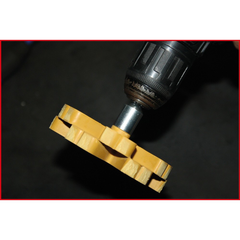Produktabbildung Nr. 4: KS TOOLS Spanndorn für Folienradierer, 6 mm