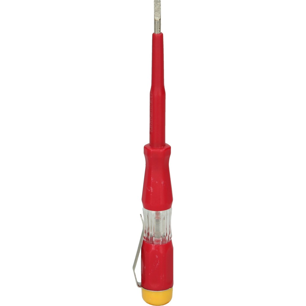 Produktabbildung Nr. 5: KS TOOLS Spannungsprüfer mit Schutzisolierung 100-500 V, 140mm