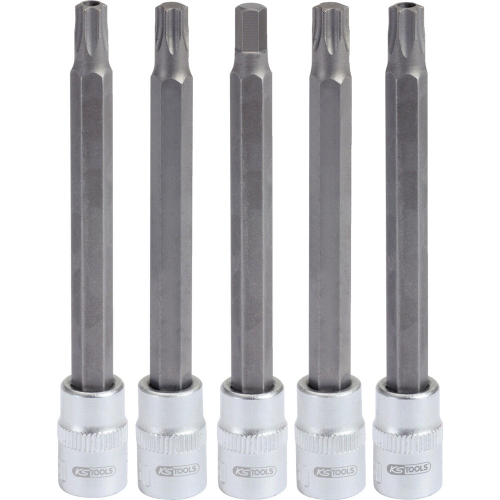 Produktabbildung Nr. 2: KS TOOLS 1/4" Spezial-Airbag-Bit-Stecknuss-Satz, 5-tlg