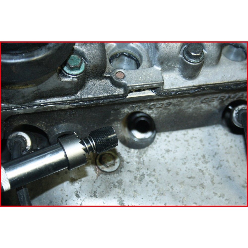 Produktabbildung Nr. 3: KS TOOLS 1/2" Spezial-Gewindereiniger mit integriertem Dichtsitzfräser, 14mm