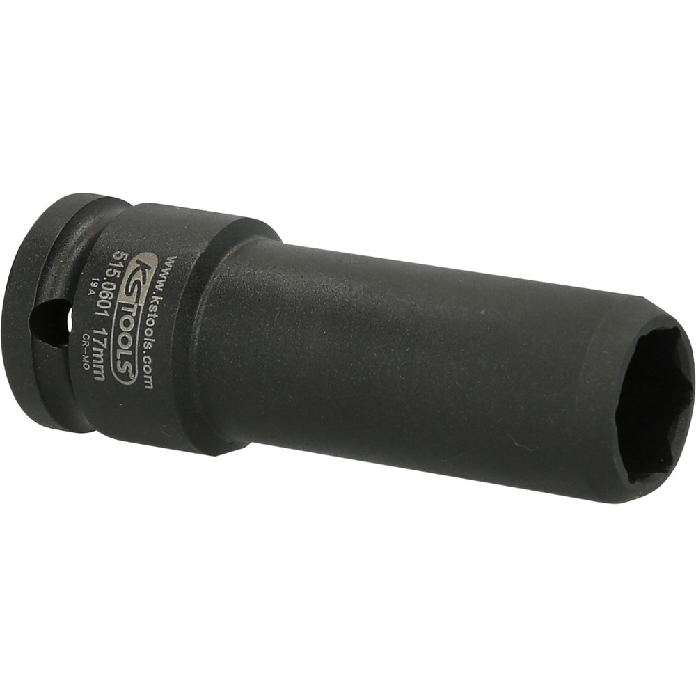 Produktabbildung Nr. 5: KS TOOLS 1/2" Spezial-Kraft-Stecknuss für geschraubte Spurplatten, 17 mm
