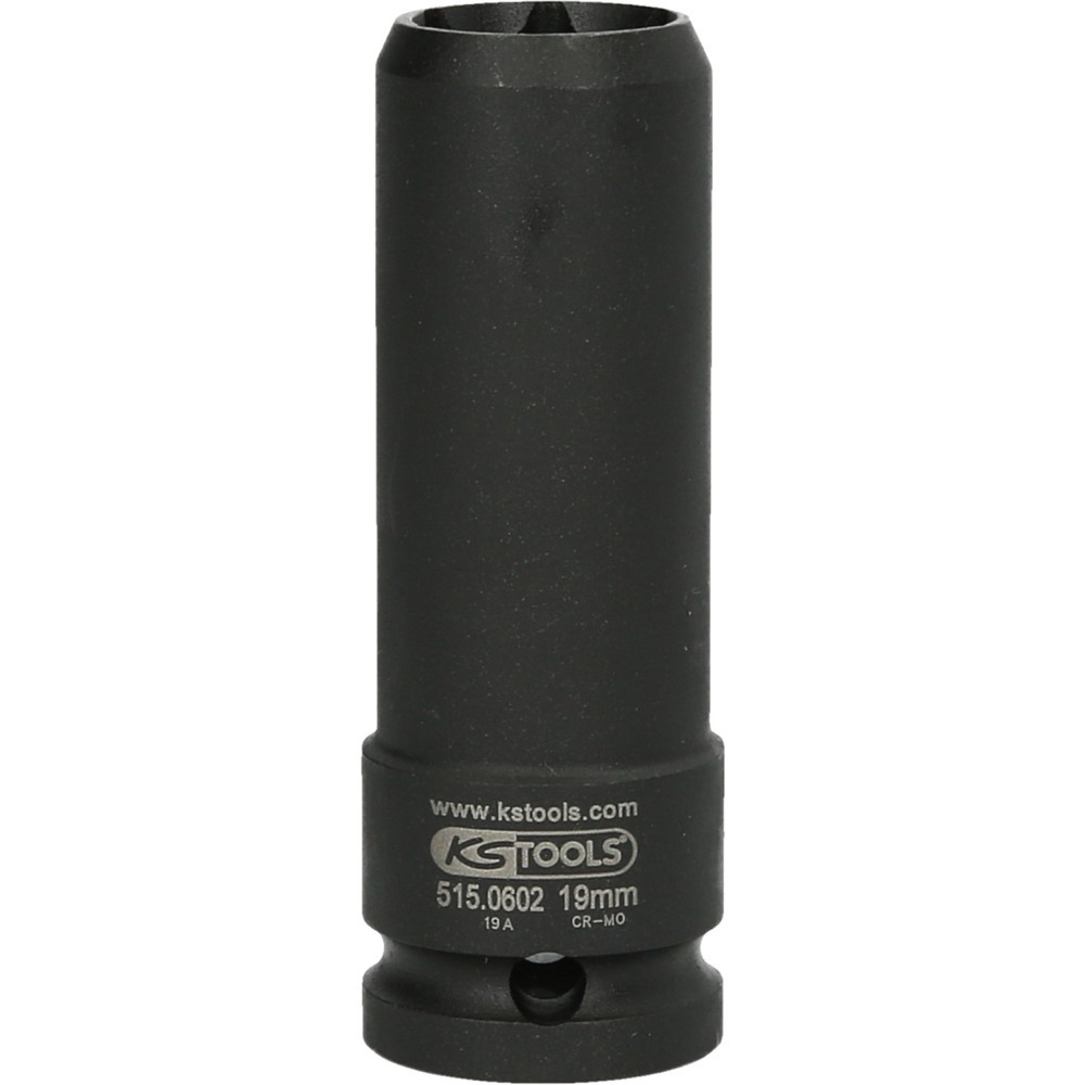 Produktabbildung Nr. 6: KS TOOLS 1/2" Spezial-Kraft-Stecknuss für geschraubte Spurplatten, 19 mm