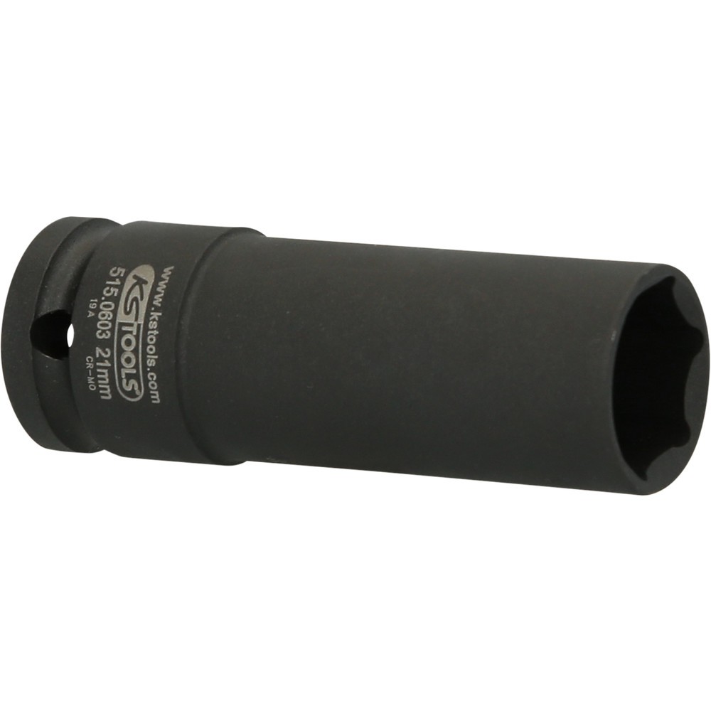 Produktabbildung Nr. 5: KS TOOLS 1/2" Spezial-Kraft-Stecknuss für geschraubte Spurplatten, 21 mm