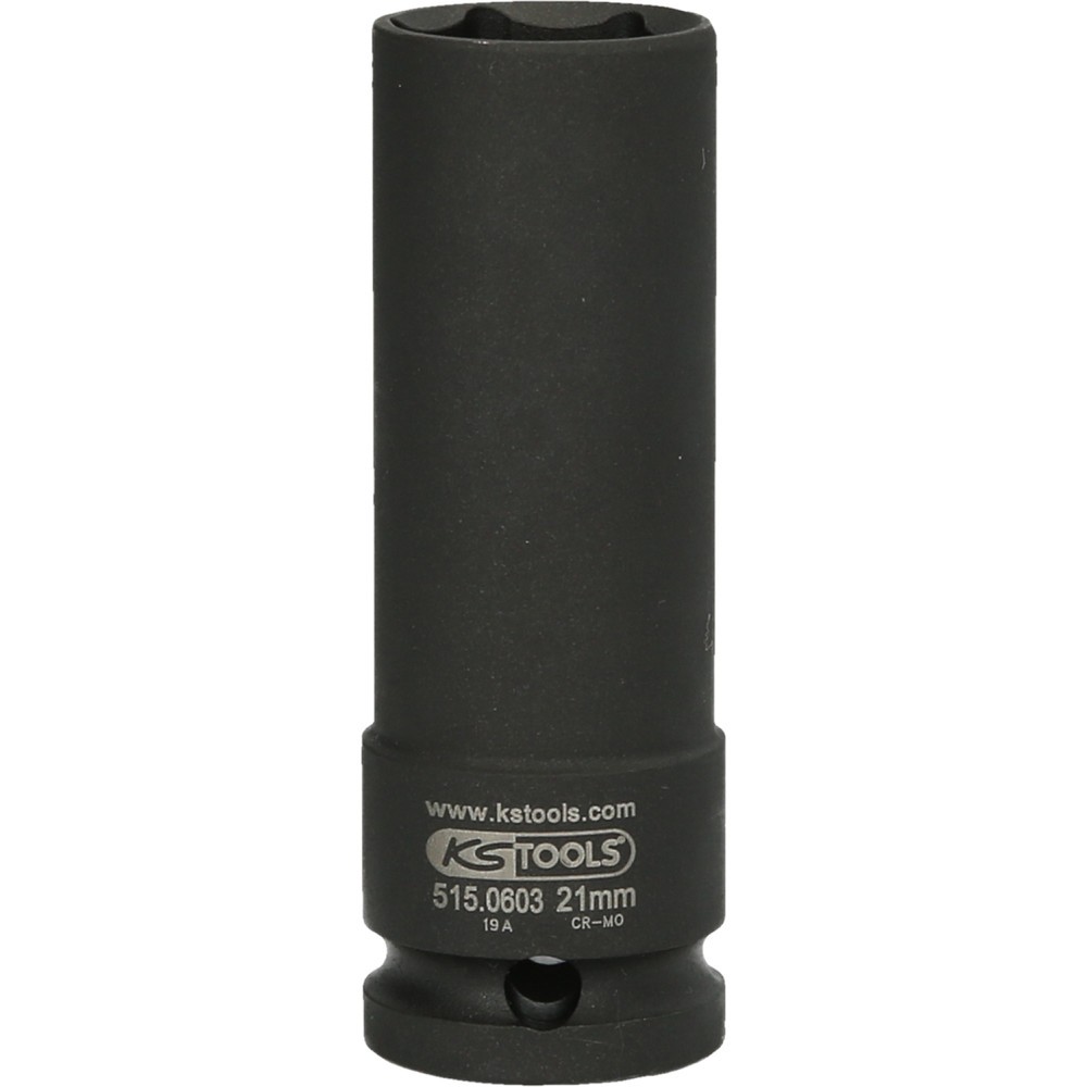 Produktabbildung Nr. 6: KS TOOLS 1/2" Spezial-Kraft-Stecknuss für geschraubte Spurplatten, 21 mm
