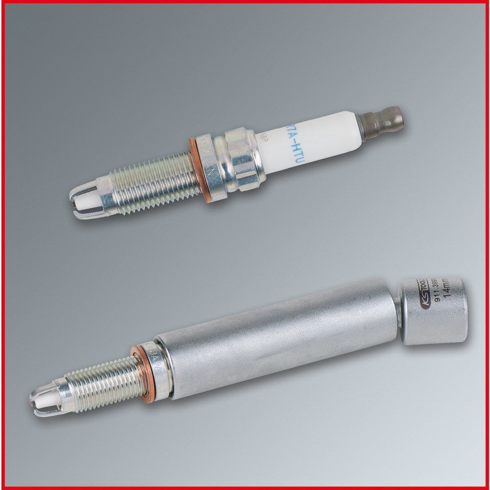 Produktabbildung Nr. 4: KS TOOLS 3/8" Spezial-Zündkerzen-Stecknuss für BMW mit Gelenk, 14mm